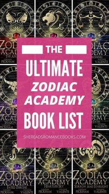 how many books are in the zodiac academy series